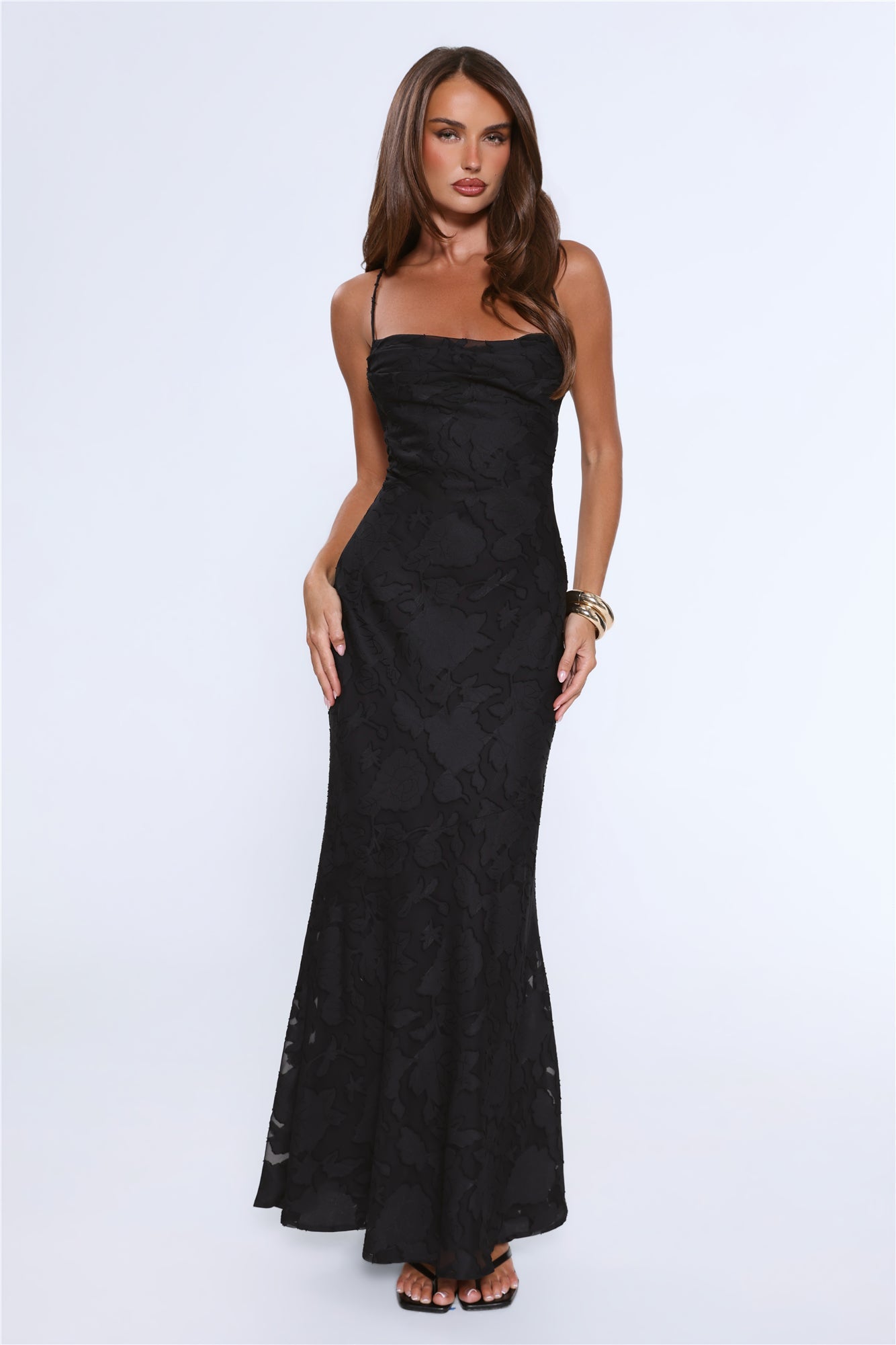 Bridge To Wonderland Maxi Dress Black