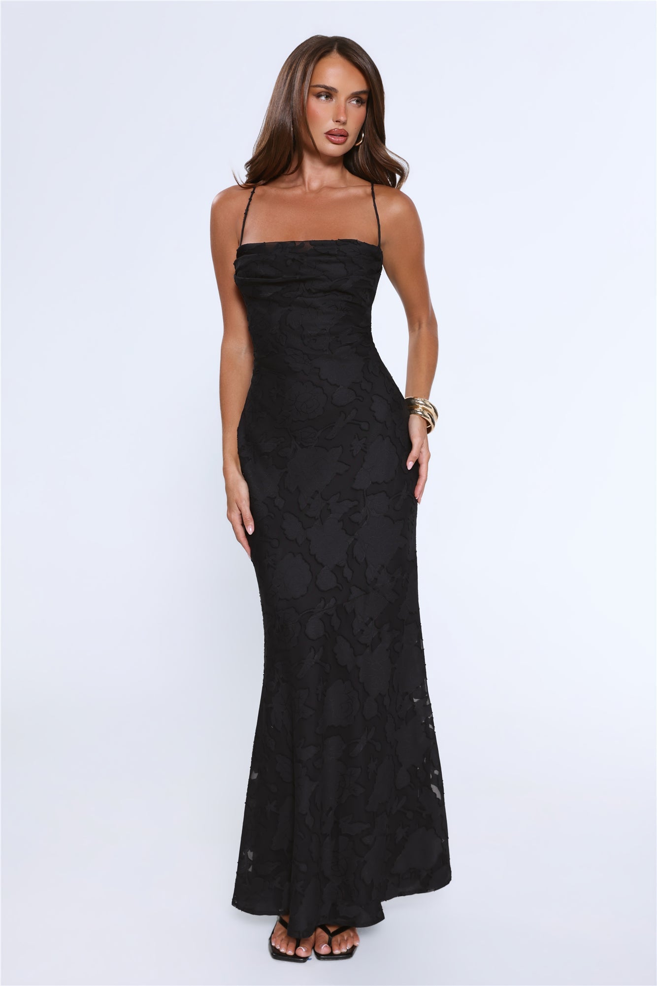 Bridge To Wonderland Maxi Dress Black