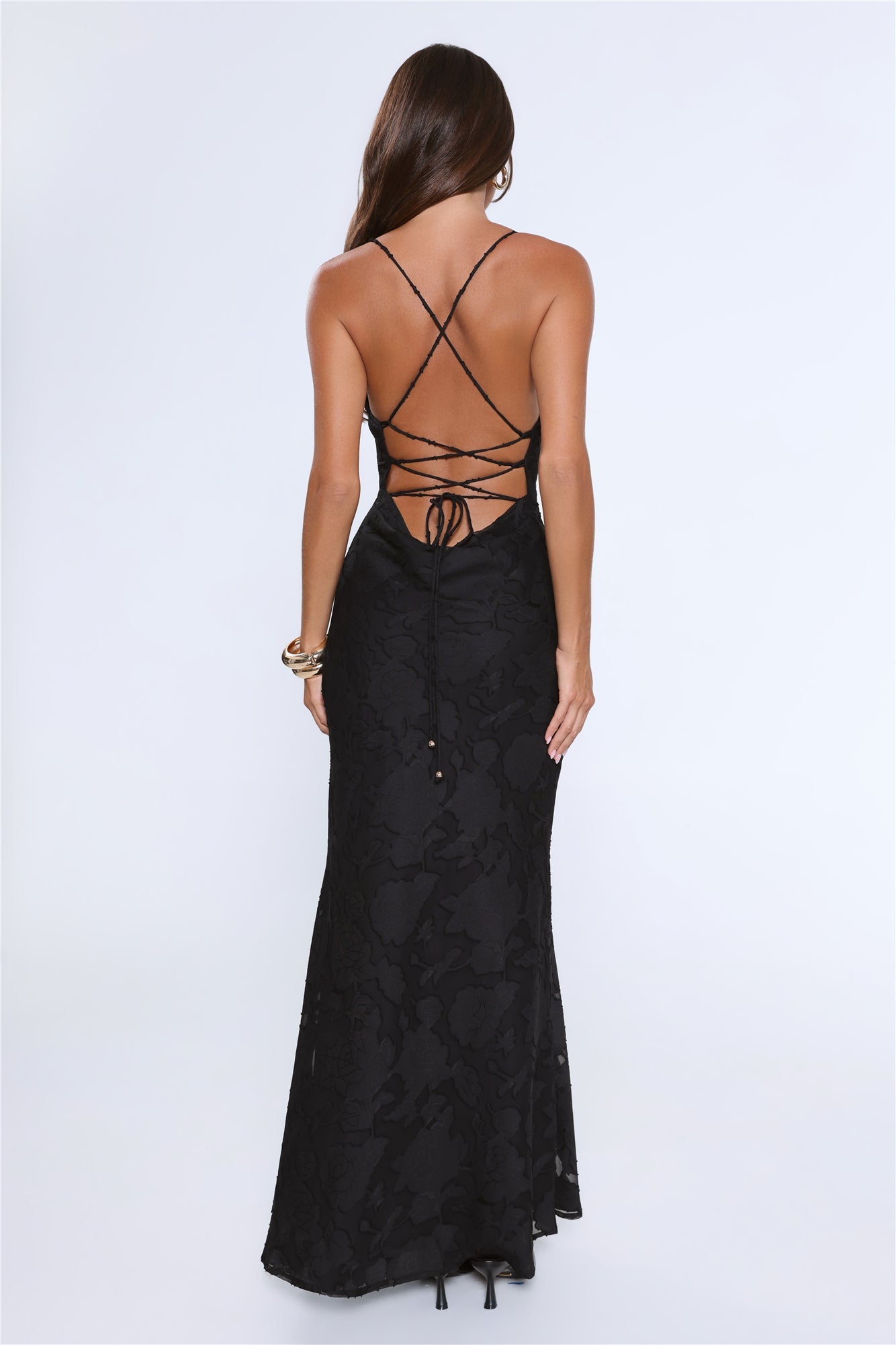Bridge To Wonderland Maxi Dress Black