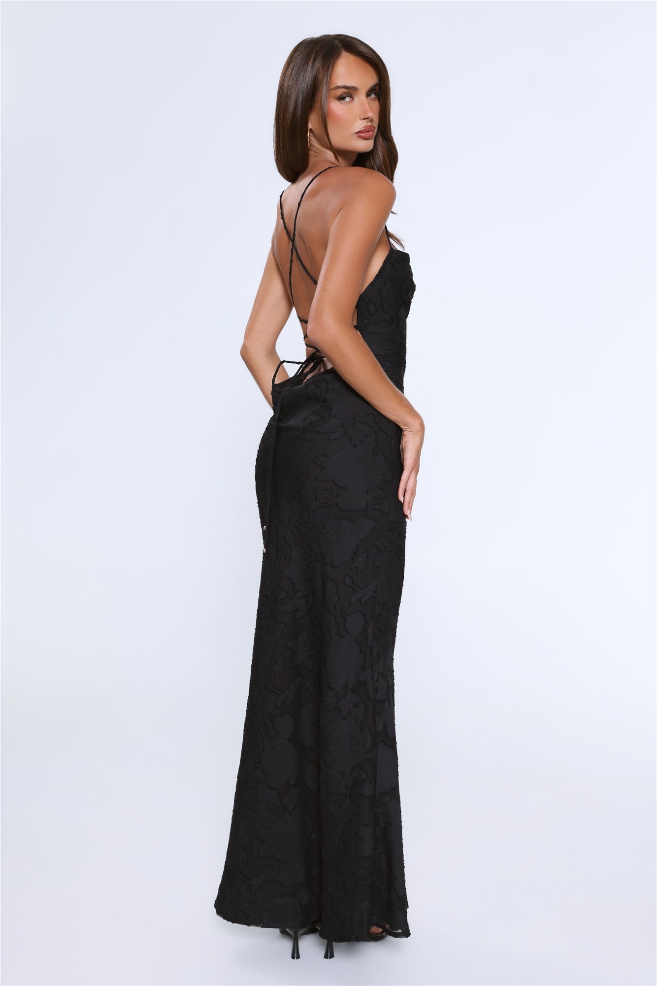 Bridge To Wonderland Maxi Dress Black