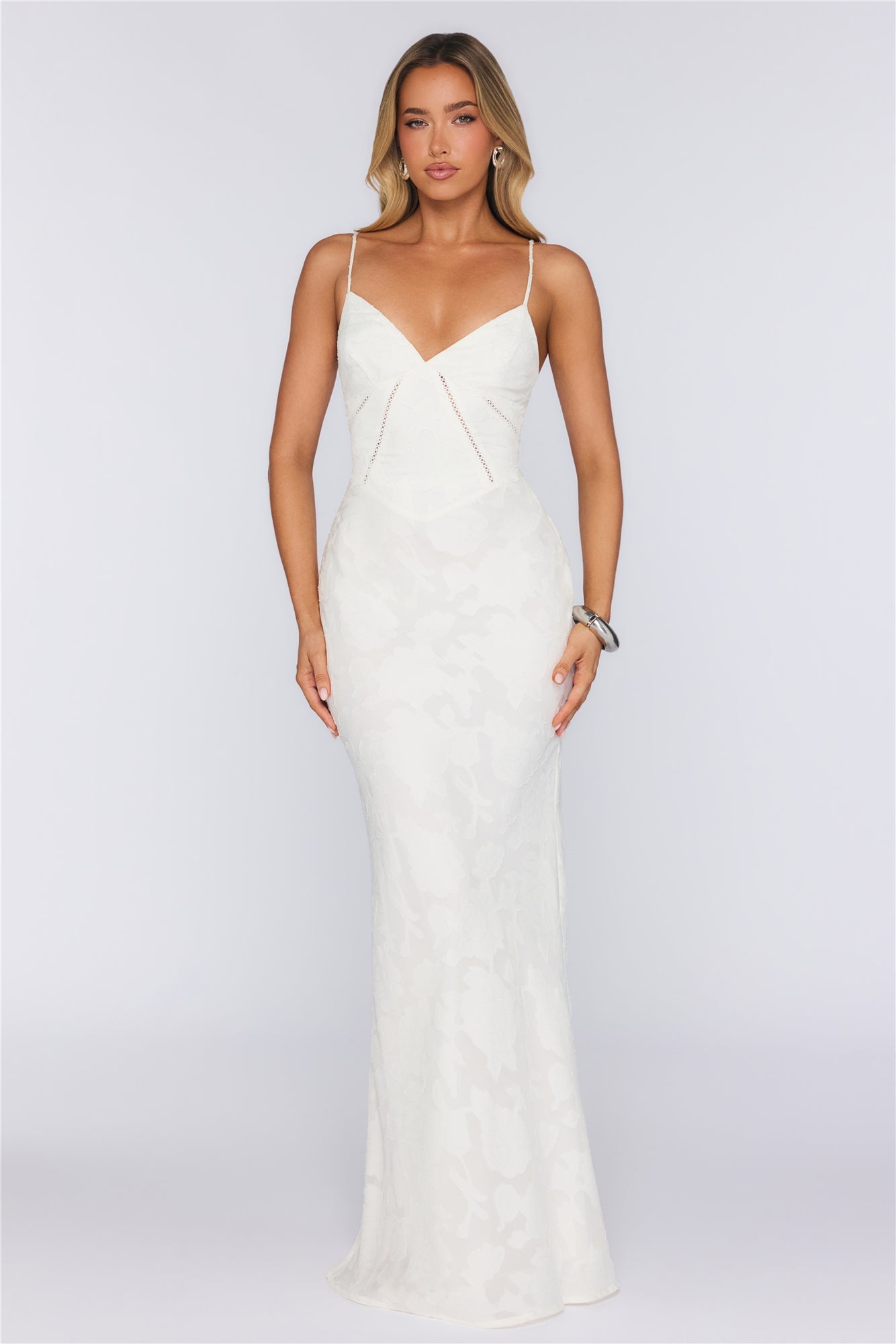 Sunset Current Maxi Dress Cream