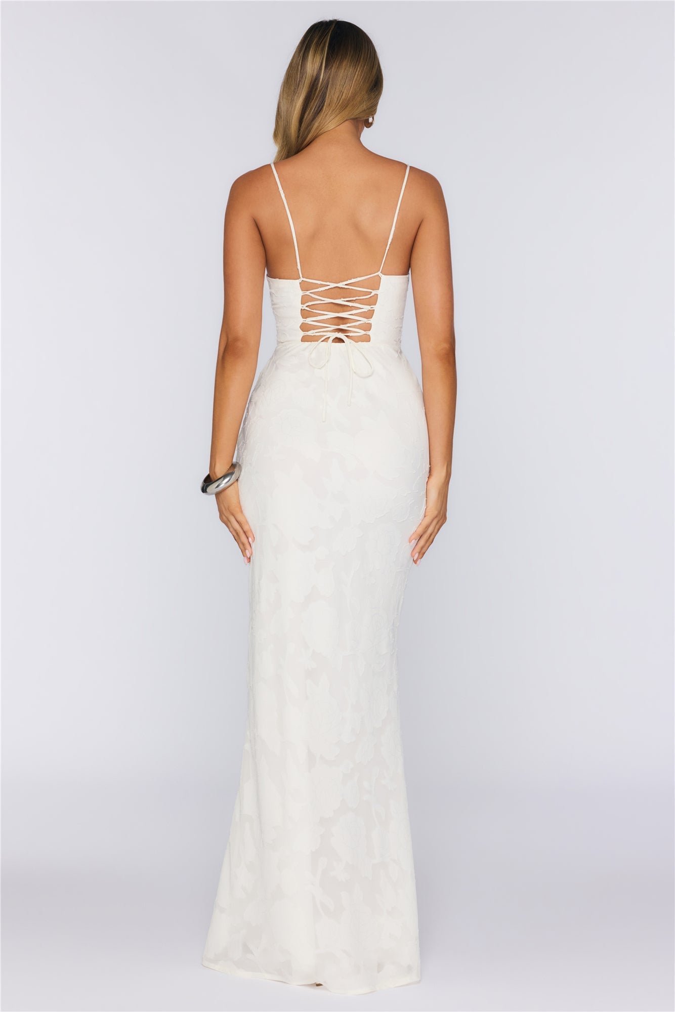 Sunset Current Maxi Dress Cream