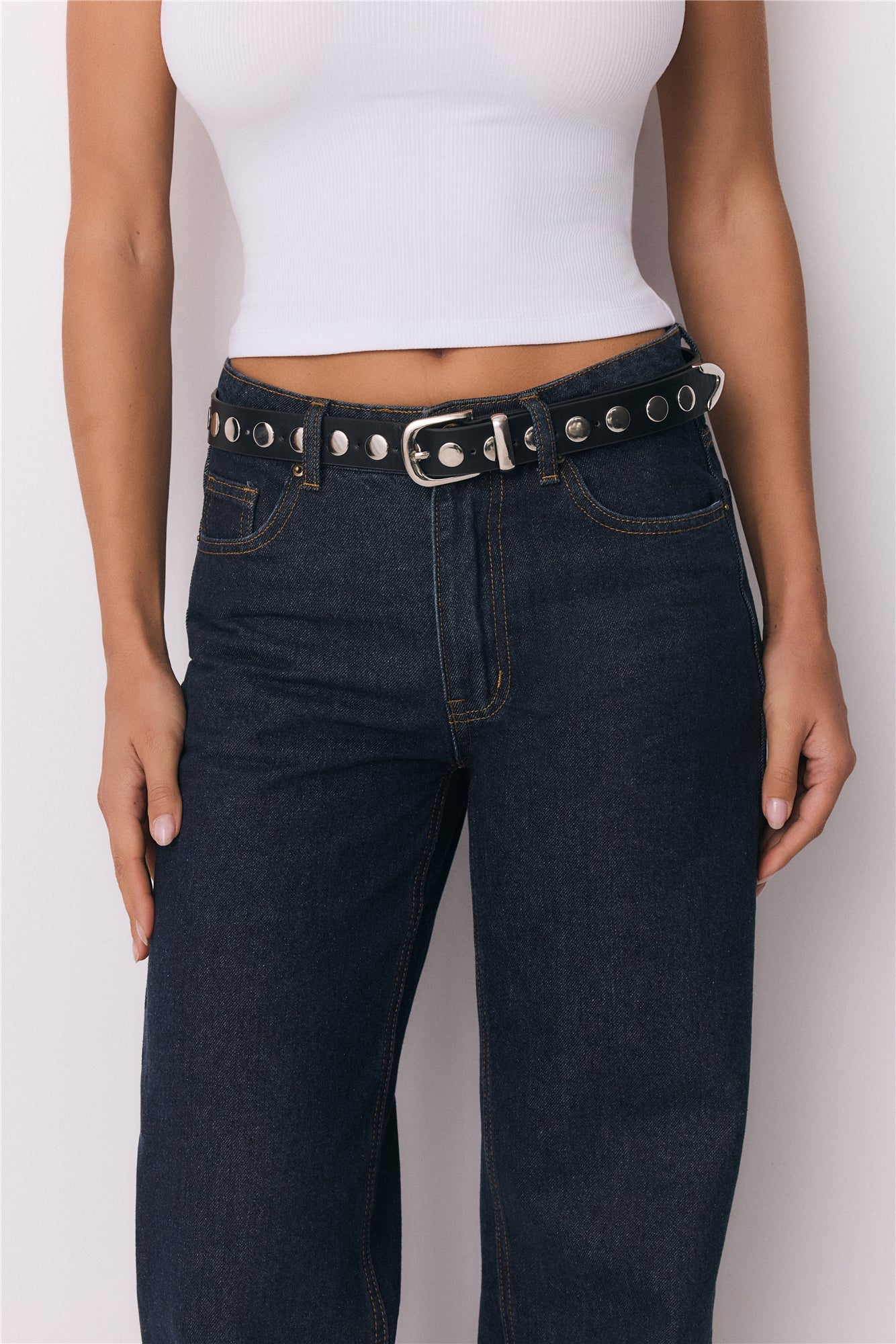 Luxe Loop Belt Black