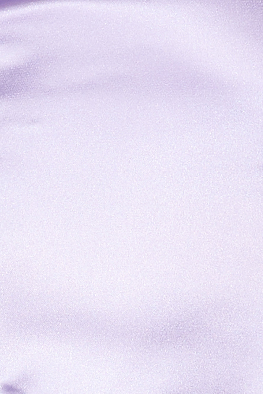 Riding With You Satin Maxi Dress Lilac