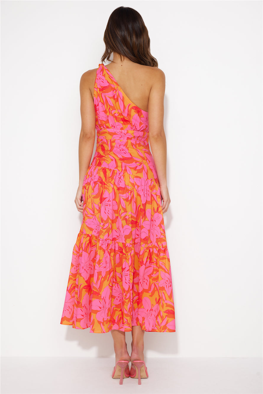 Free As Can Be Maxi Dress Pink