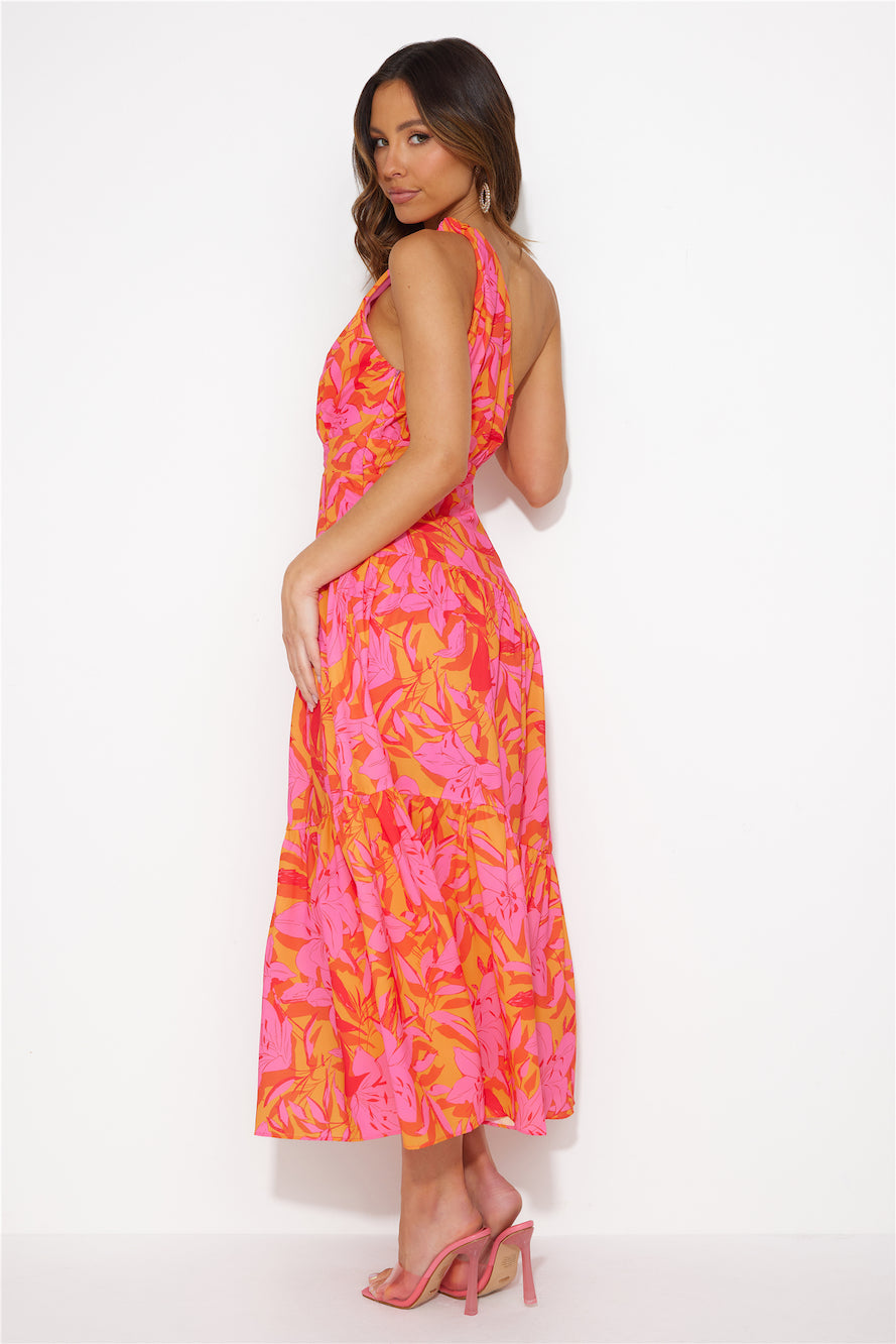 Free As Can Be Maxi Dress Pink
