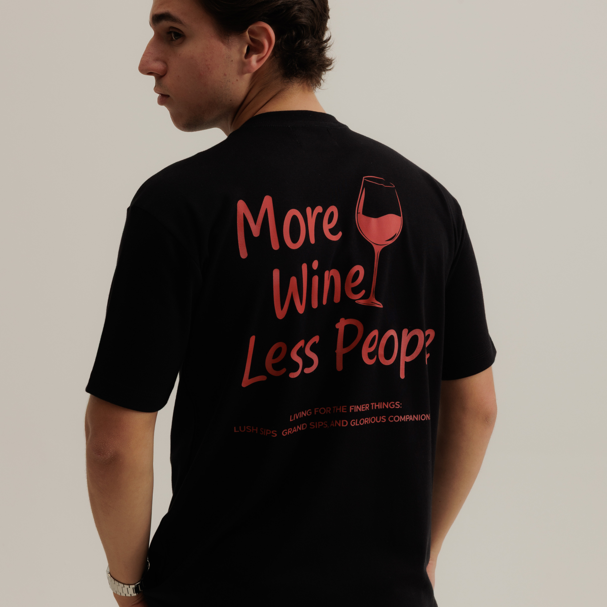 MORE WINE SAINT TROPEZ T-SHIRT