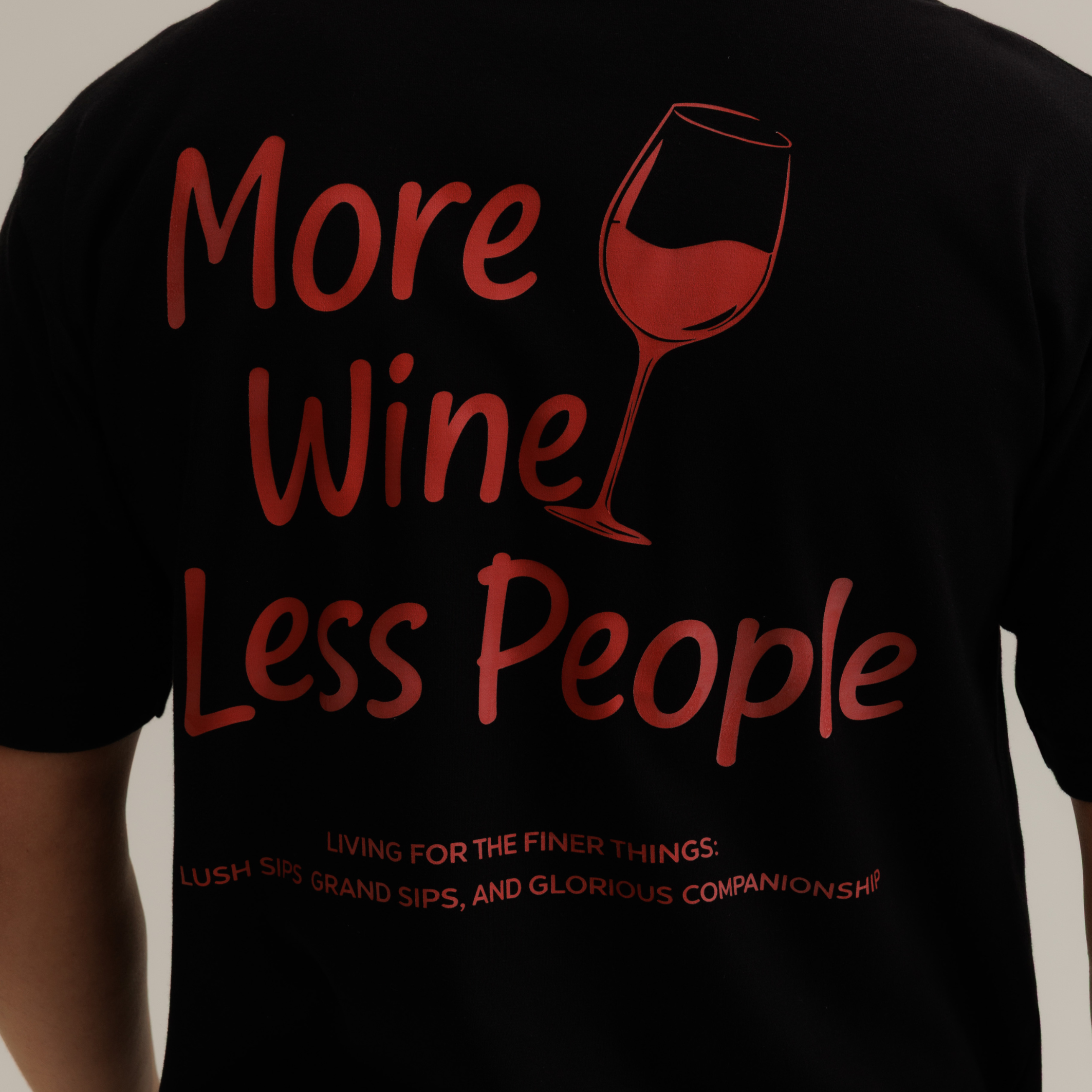 MORE WINE SAINT TROPEZ T-SHIRT