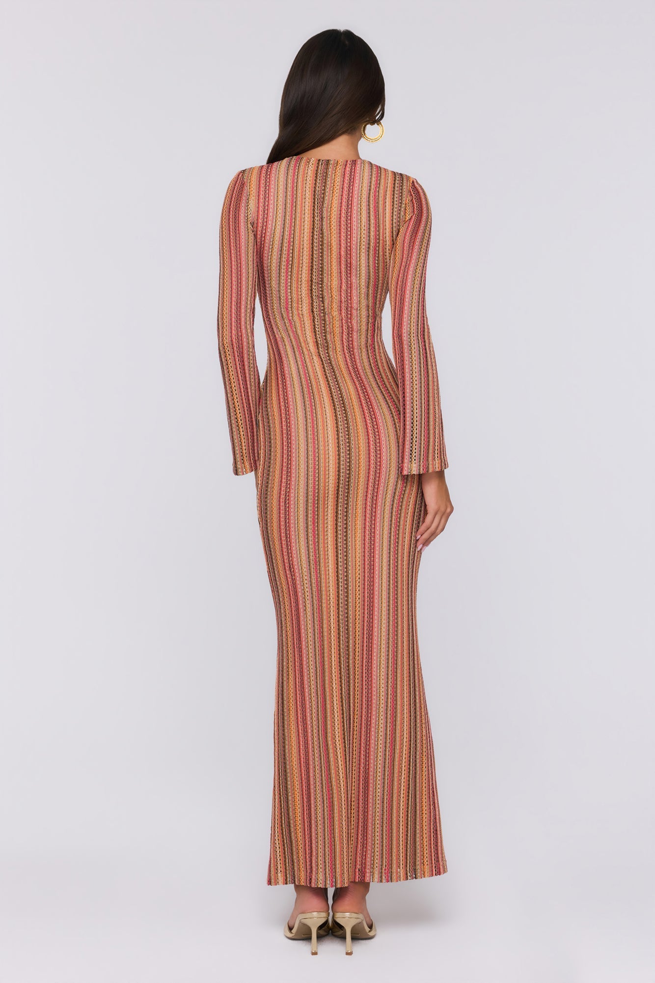 Crystal Coast Knit Maxi Dress Multi