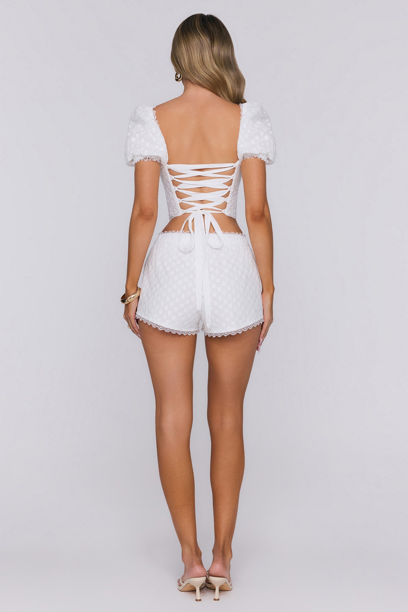 Summer Daydreams Shorts White