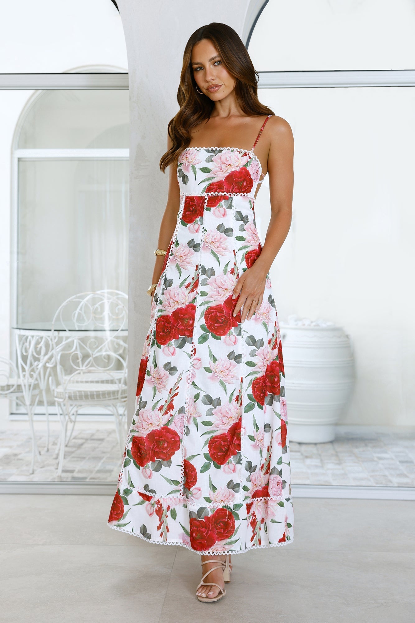 Softly Held Maxi Dress Floral