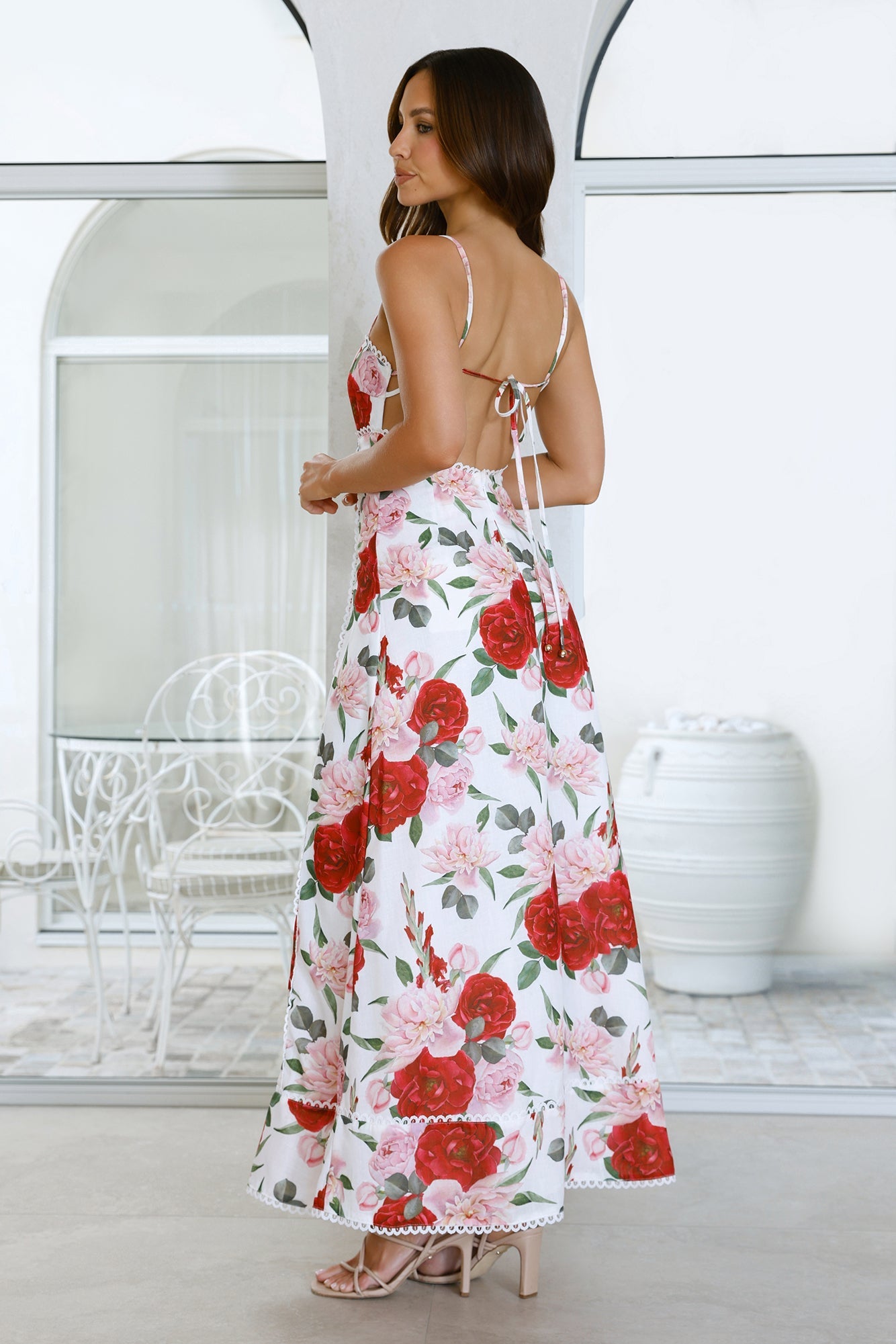 Softly Held Maxi Dress Floral