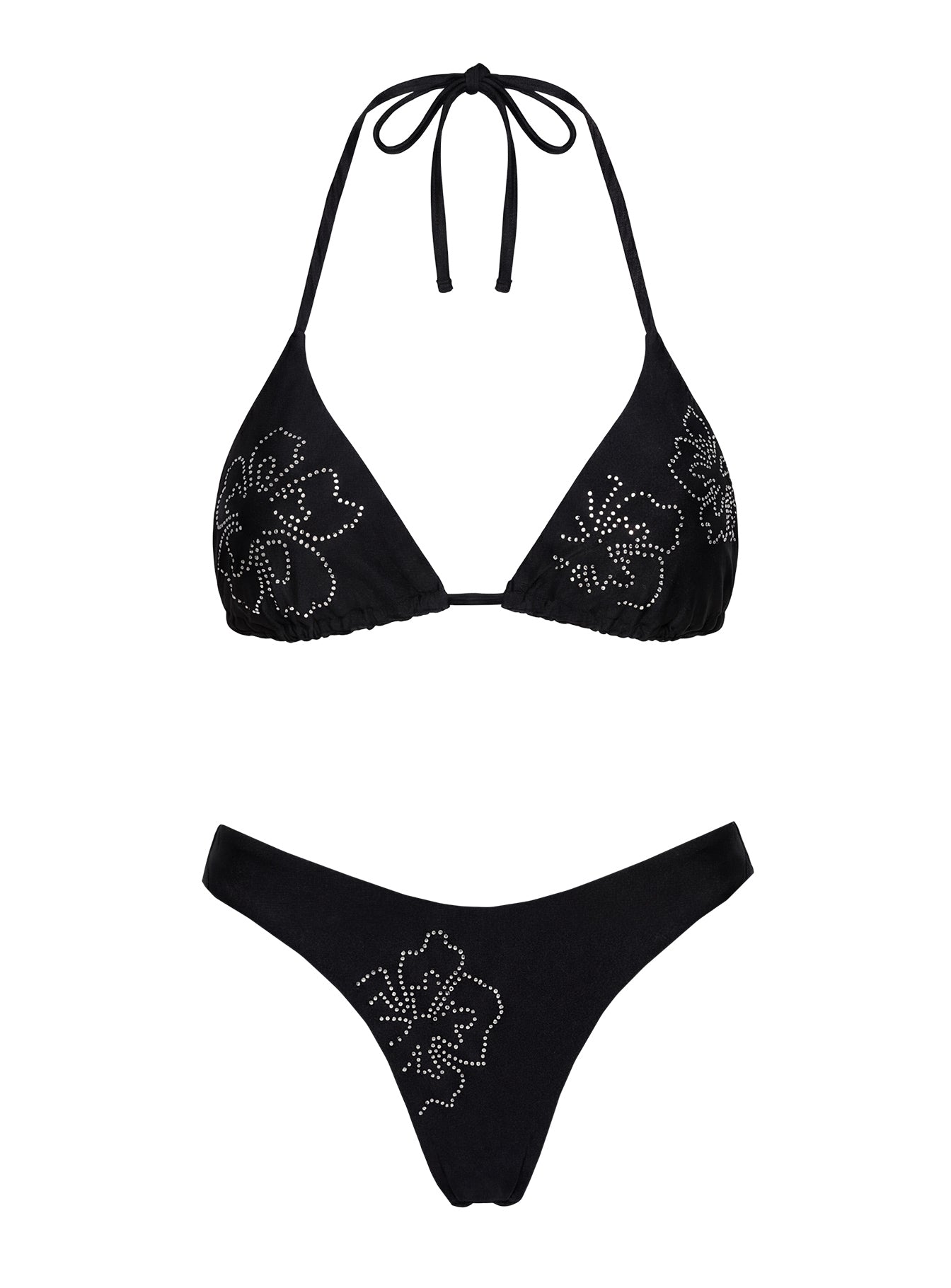 Tropic Mirage Bikini Bottoms Black