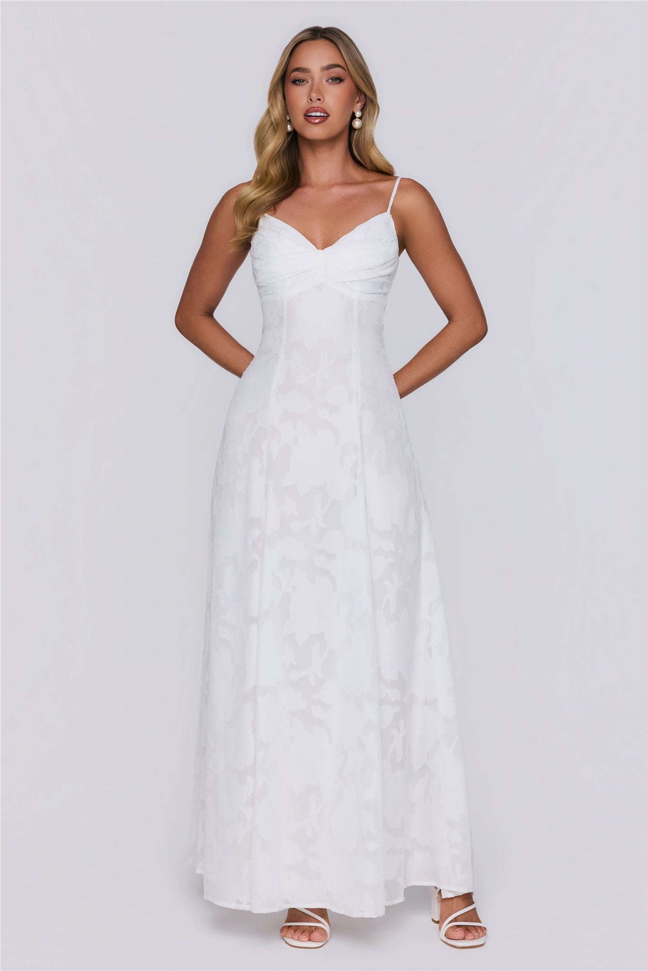 Urban Horizon Maxi Dress White