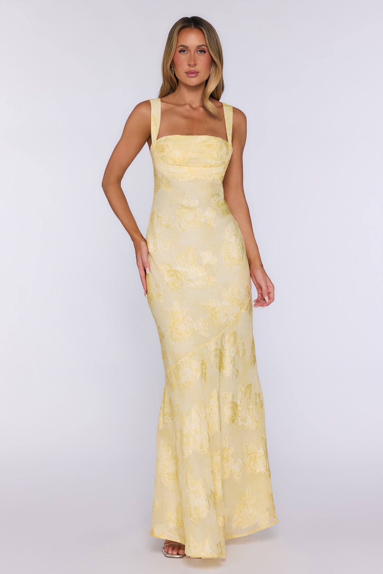 The Sweet Society Maxi Dress Yellow