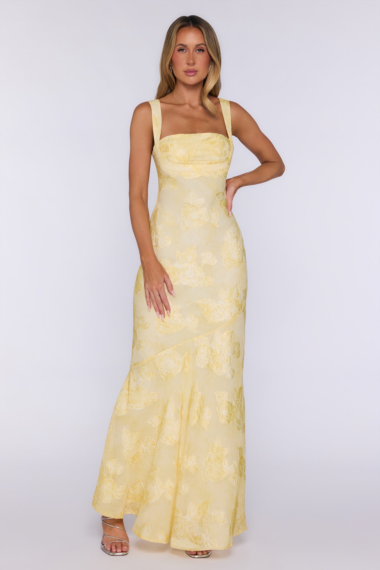 The Sweet Society Maxi Dress Yellow