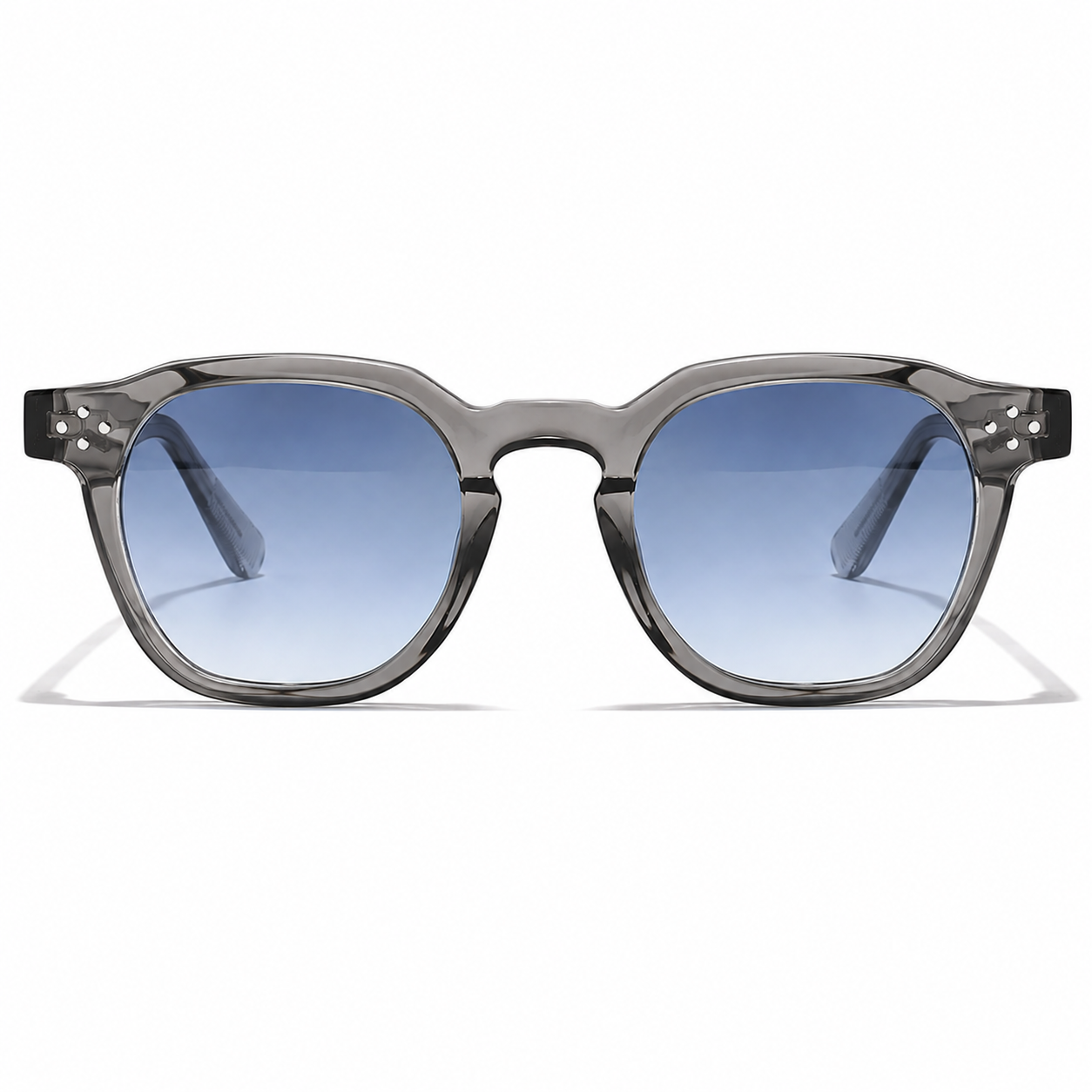 Men's Polarized Vintage Square Frame Sunglasses