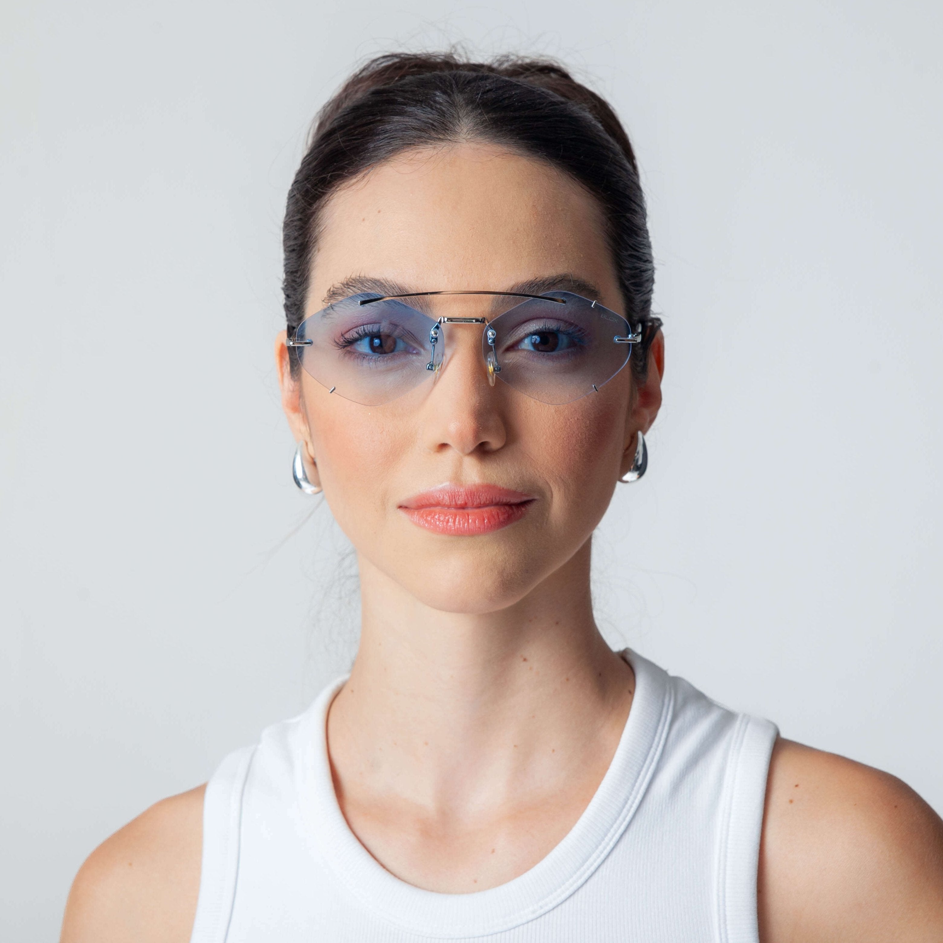 Diamond Sunglasses - Blue
