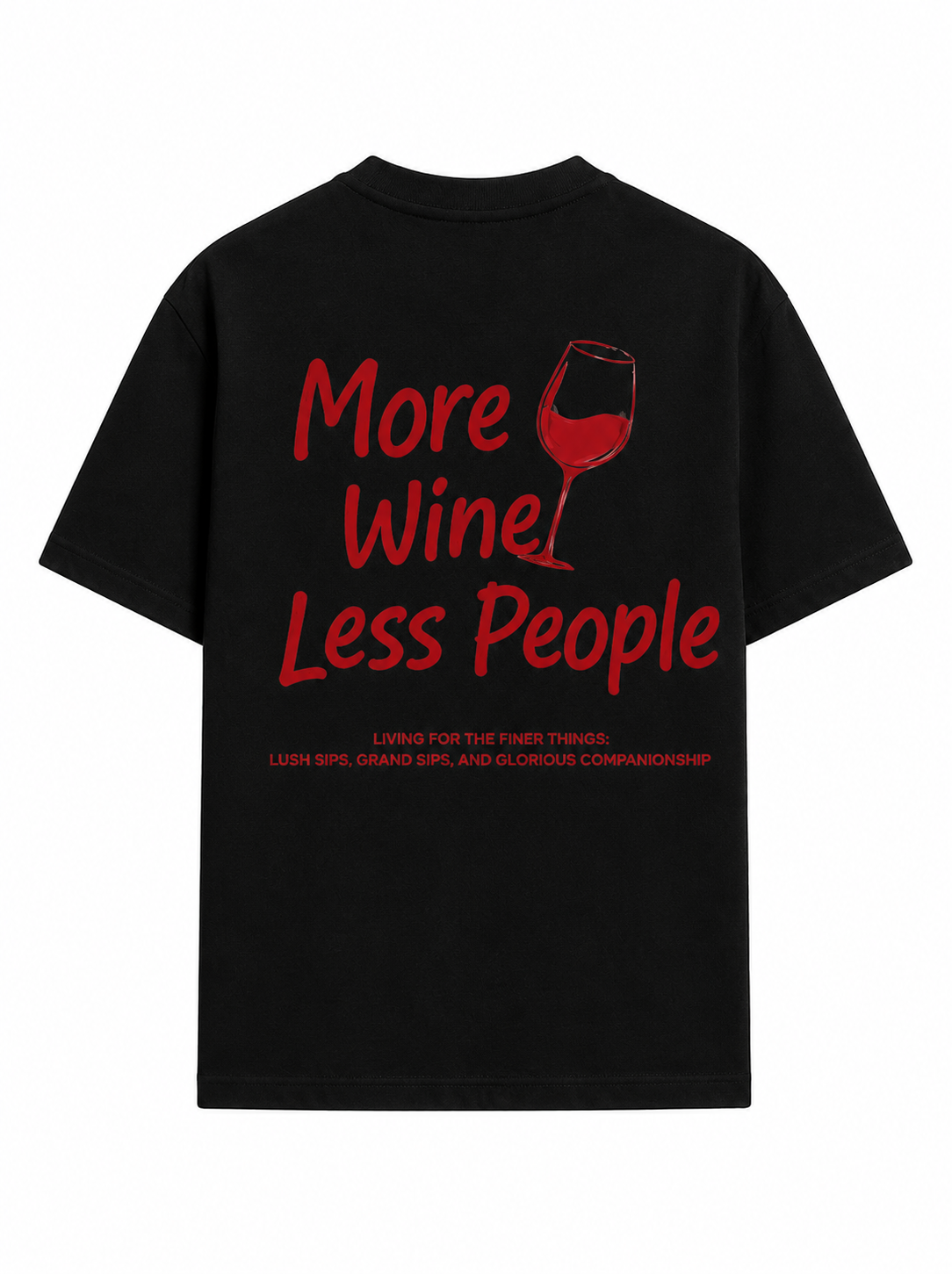 MORE WINE SAINT TROPEZ T-SHIRT