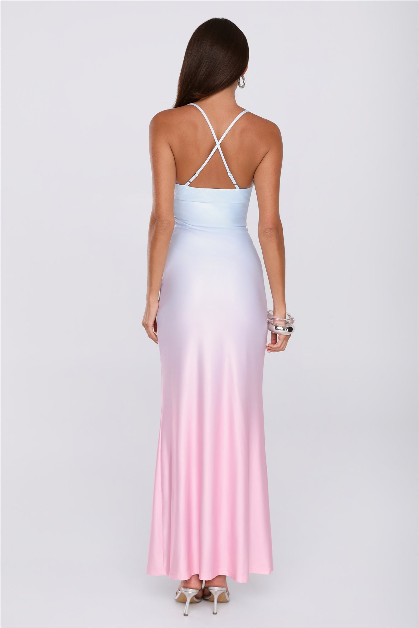Happy Hues Maxi Dress Blue
