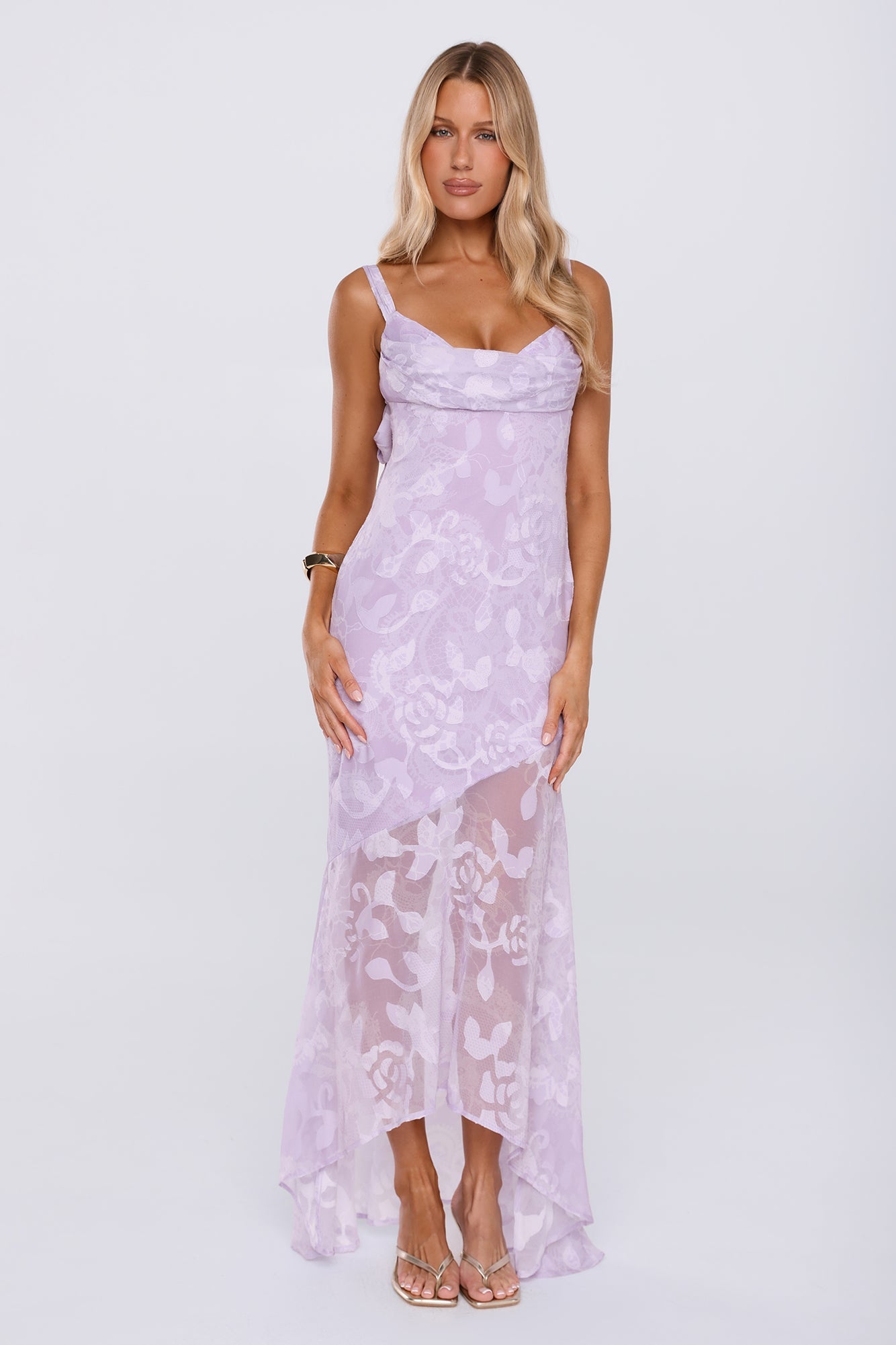 Girlhood Dreams Maxi Dress Lilac