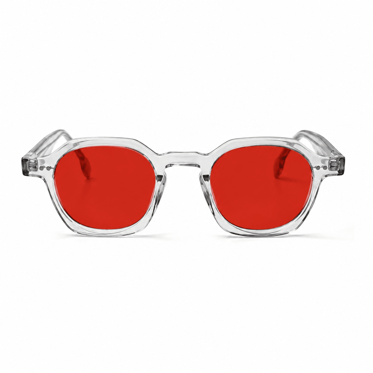 Darvin Blue Light Blocking Glasses – Transparent/Red (Biohacking)