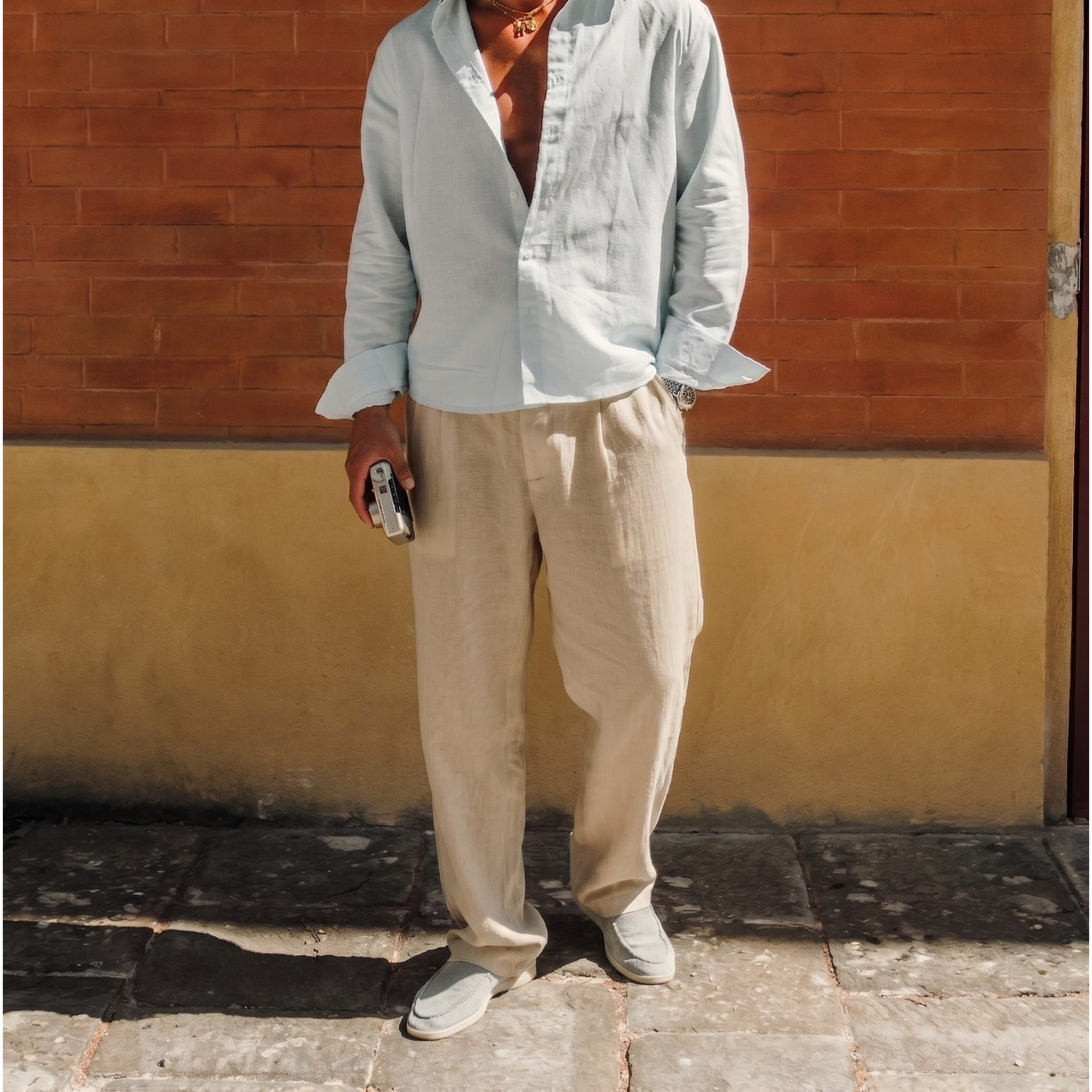 Linen Pants Relaxed Fit