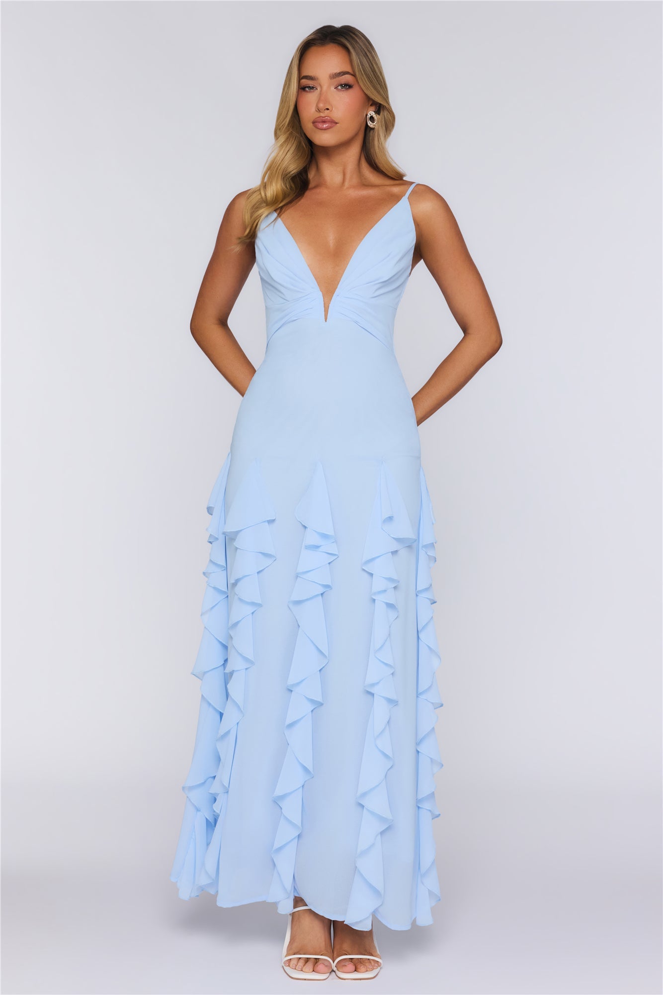She’s Everything Maxi Dress Blue