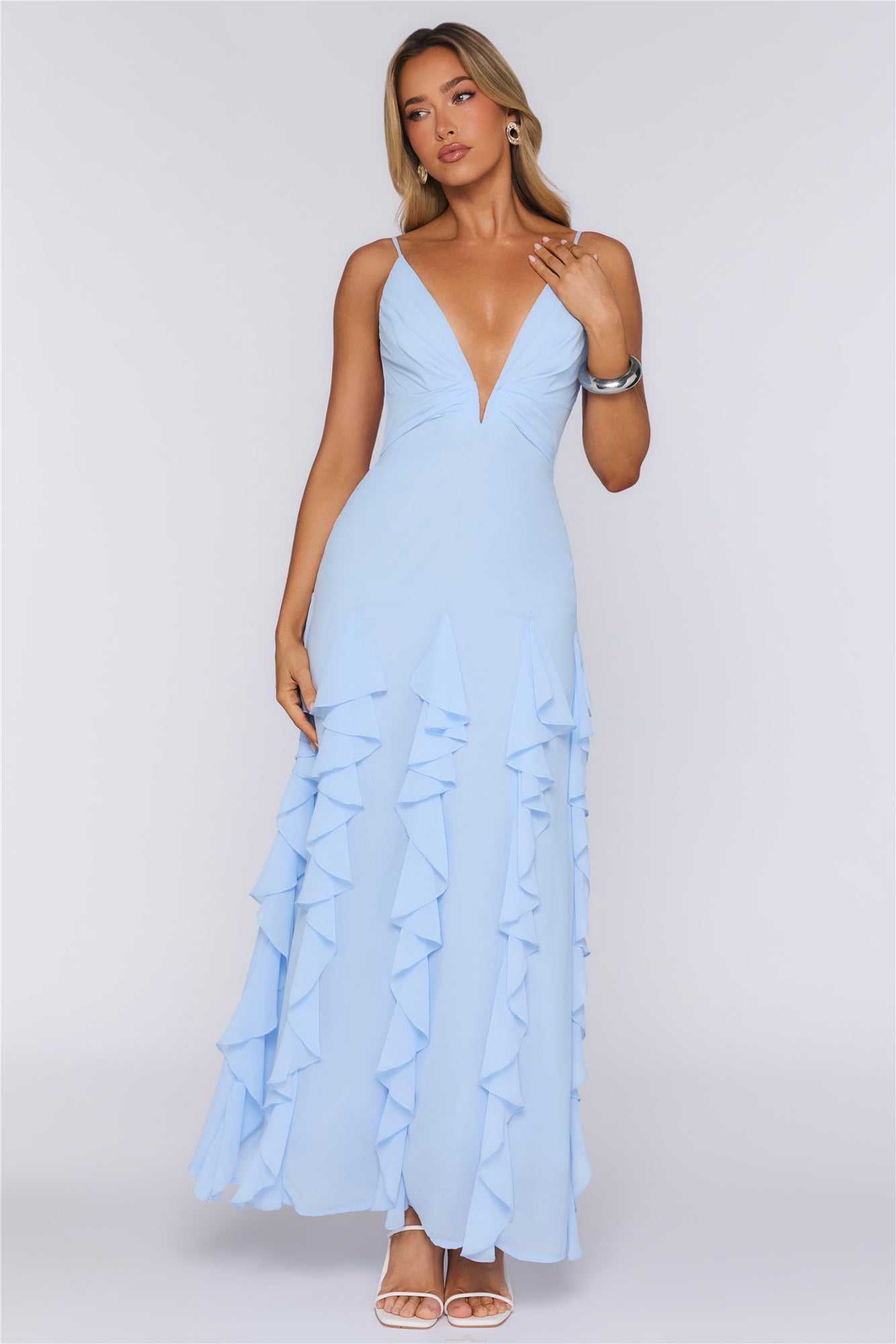 She’s Everything Maxi Dress Blue
