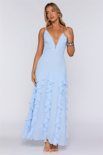 She’s Everything Maxi Dress Blue