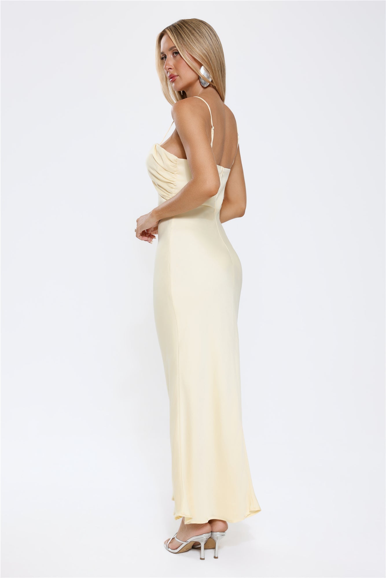 Sunlit Smiles Maxi Dress Yellow