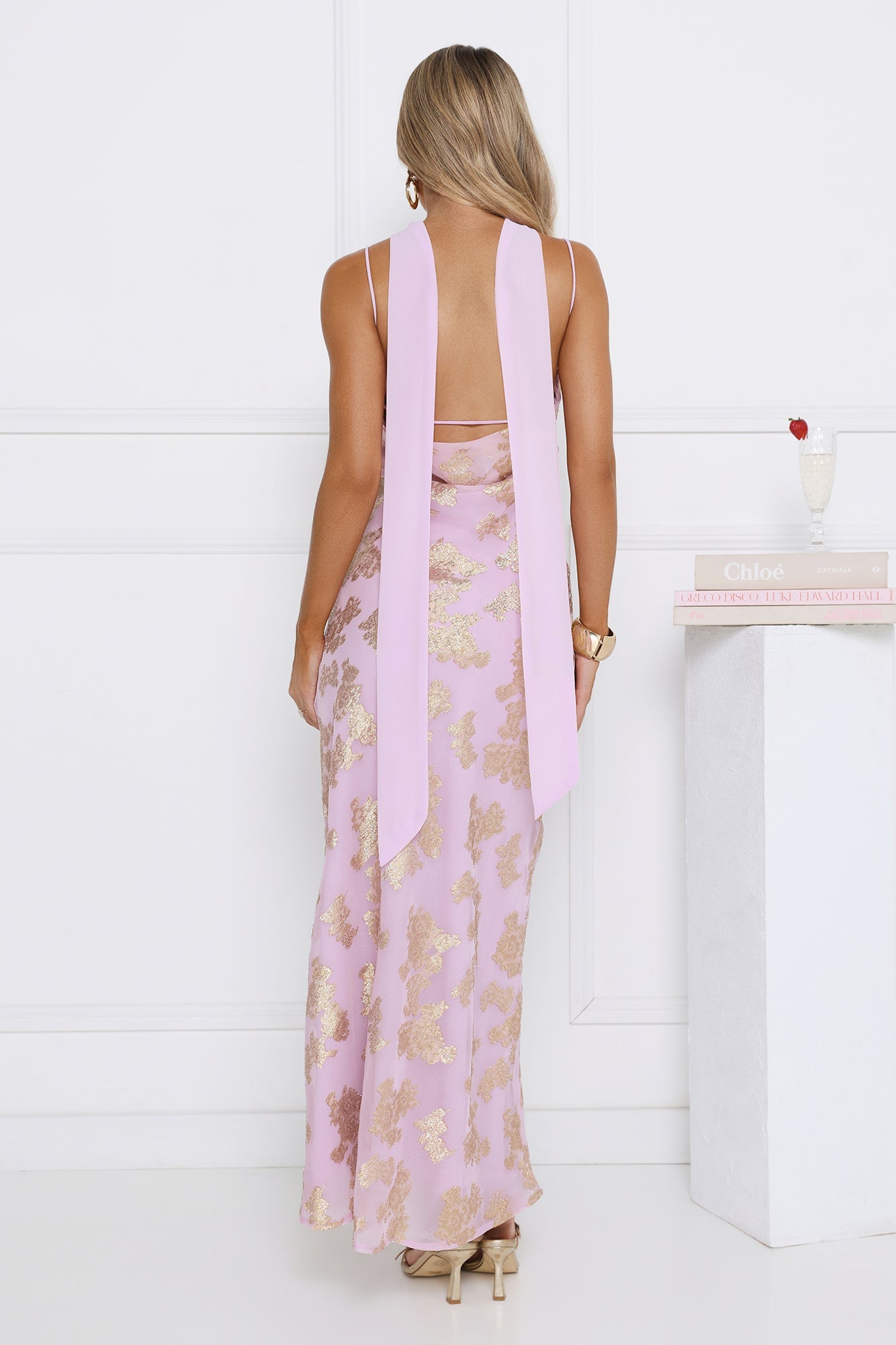 Dreamy Dazzle Maxi Dress Lilac