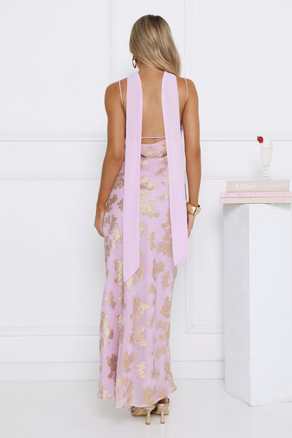 Dreamy Dazzle Maxi Dress Lilac