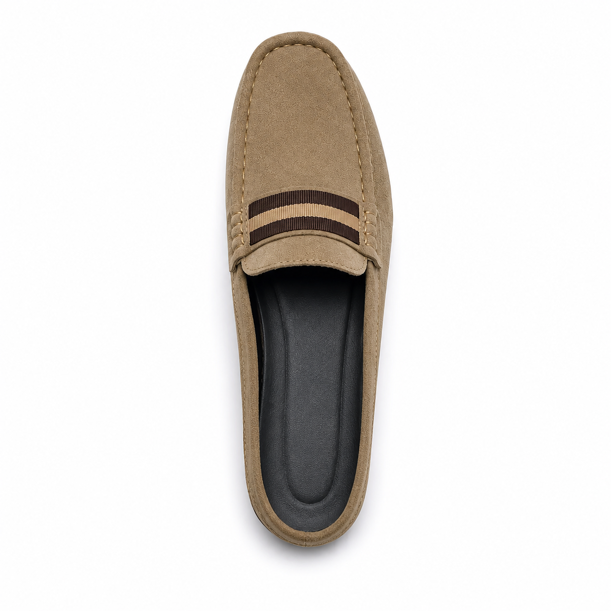 Men's Suede Mule Loafers