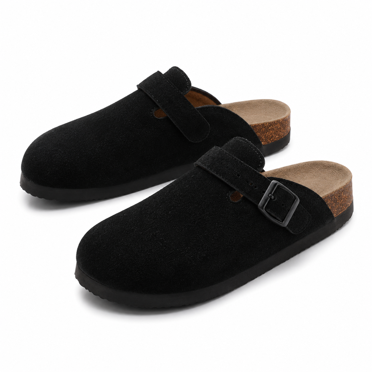 Men's Suede Cork Clogs
