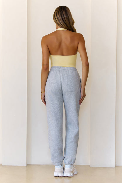 BASE Contour Going Viral Halter Top Yellow