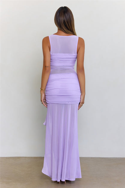 Luxe Fever Maxi Dress Purple