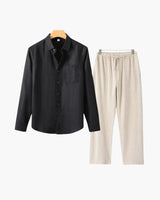 Schwarz / Beige