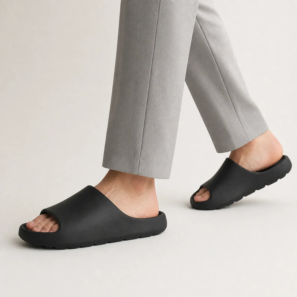 Mules de bain plateforme EVA pour hommes – Semelle 3,5 cm