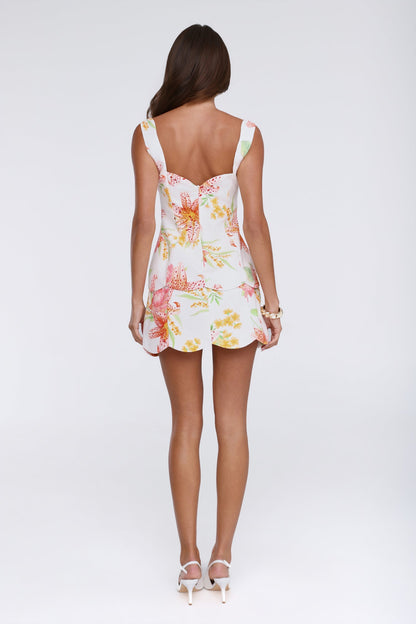 Bloomscape Mini Skirt Floral