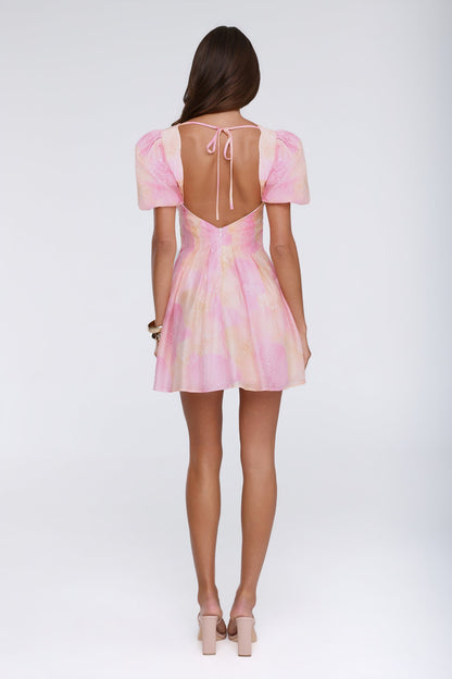 Blossom Gleam Mini Dress Floral