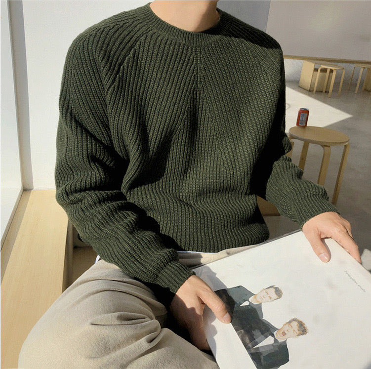 Klassischer Pullover – Südkorea Gisung