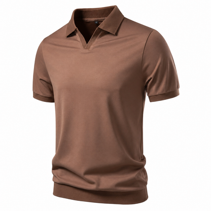Men's Silky Polo Shirt – Old Money Style