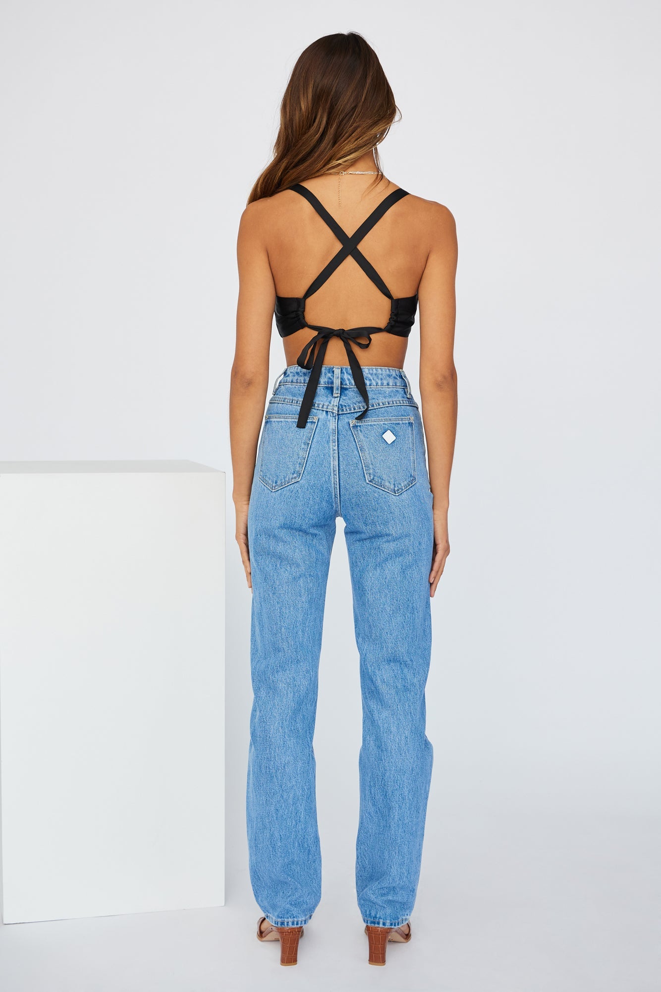 A '94 High Straight Lucy Organic Jeans