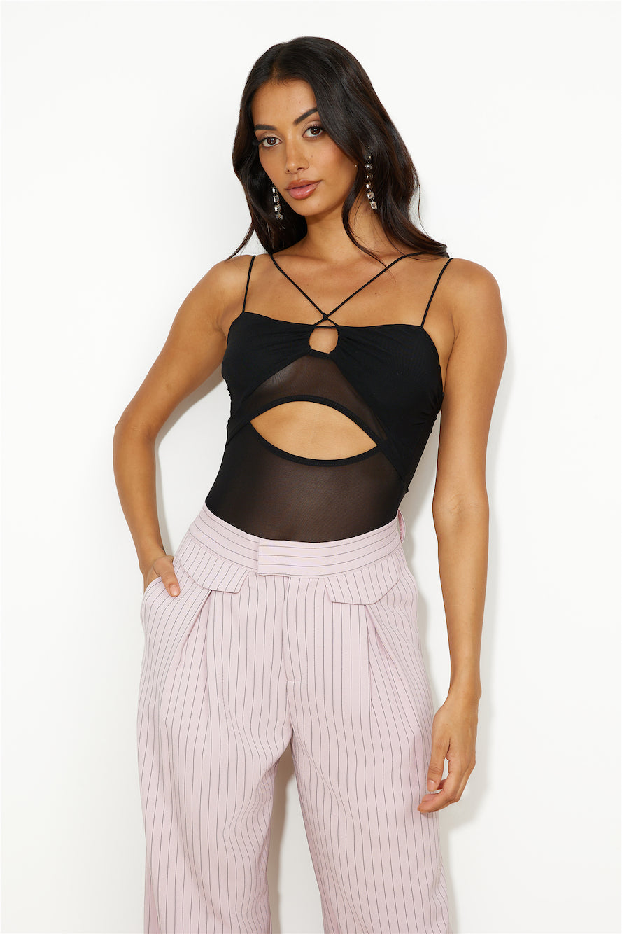 On Show Bodysuit Black