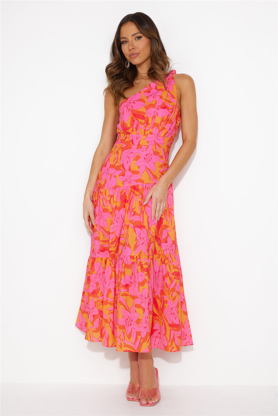 Free As Can Be Maxi Dress Pink