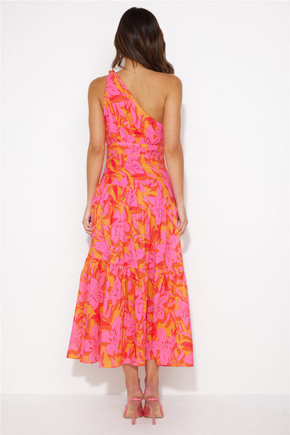 Free As Can Be Maxi Dress Pink