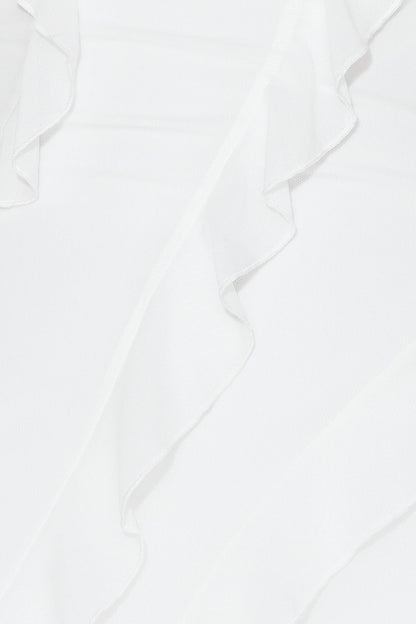 Included Guest Mesh Maxi Dress White