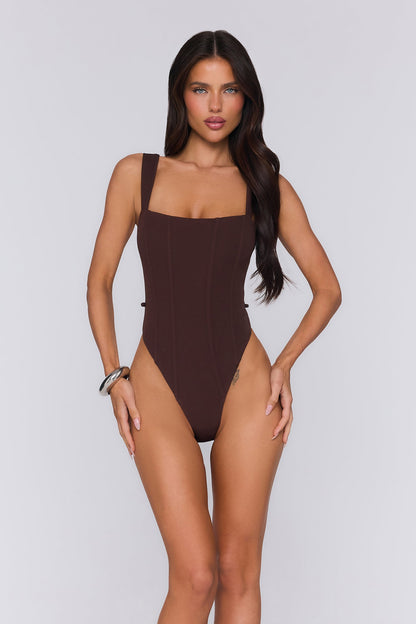 Evening Spark Bodysuit Chocolate