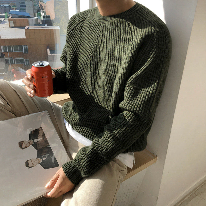Klassischer Pullover – Südkorea Gisung